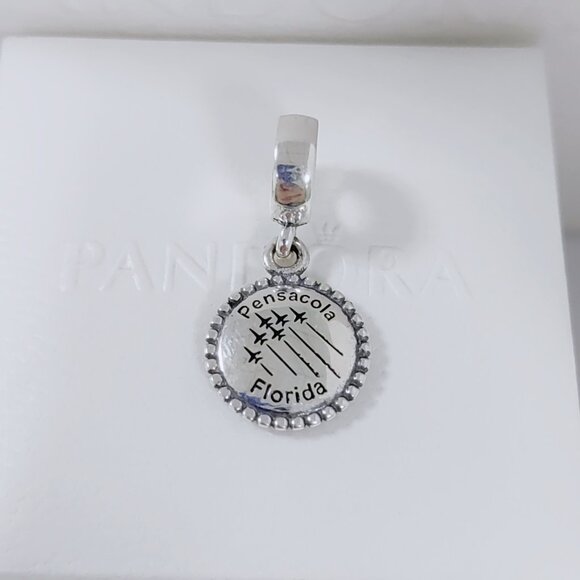 Pandora Pensacola Florida Exclusive Dangle Charm with box - Picture 3 of 7